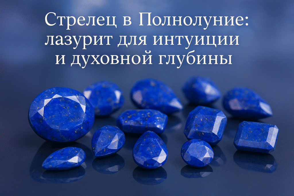   strelec_v_polnolunie_lazurit_inyciiya_duhovnaya_glubina Гороскоп Голосом