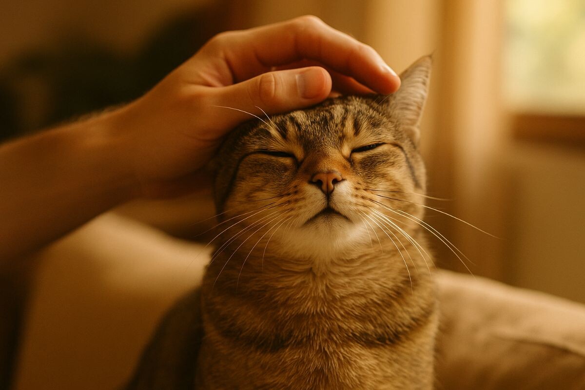 Почему кошки любят, когда их гладят