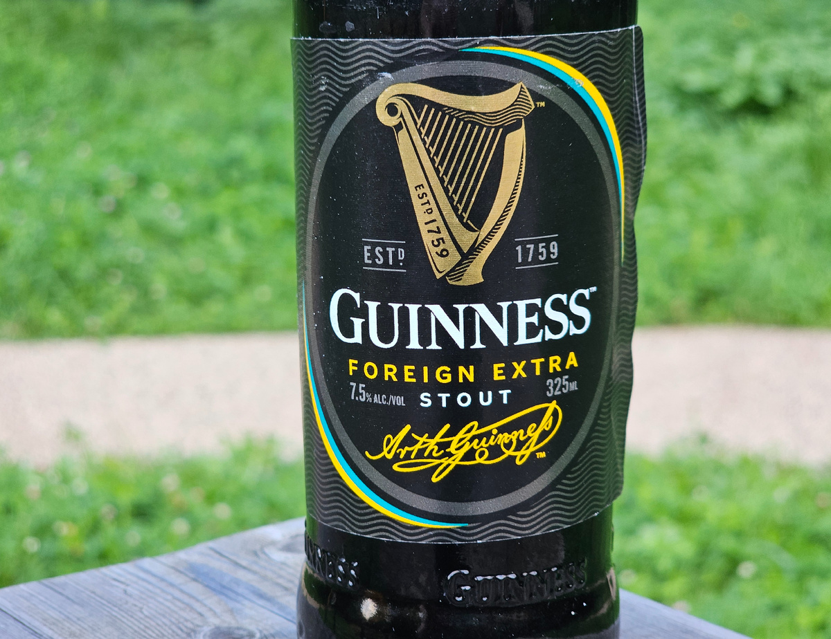 Guinness Foreign Extra Stout, фото автора