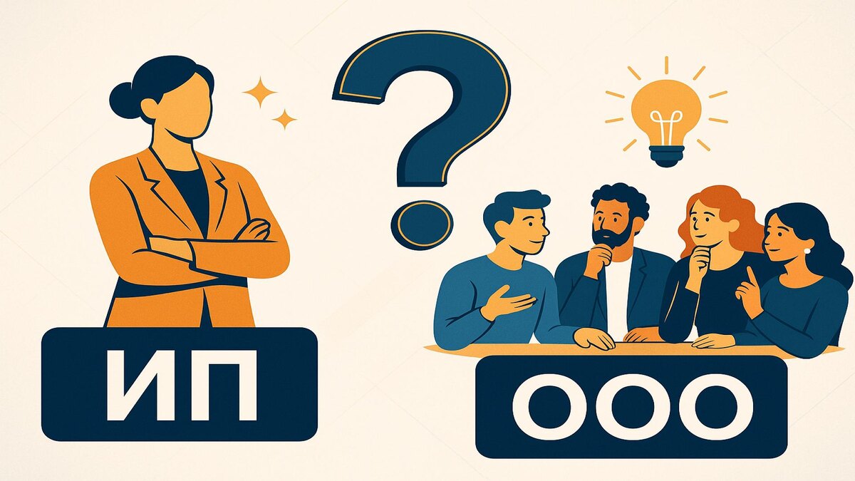 ИП или ООО: что выбрать для старта бизнеса в 2025 году