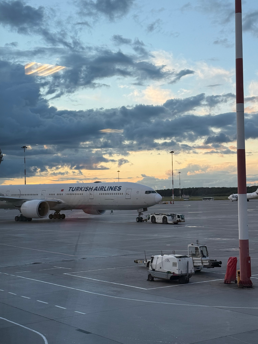 Уже на посадку 