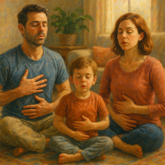 Простые дыхательные практики для всей семьи