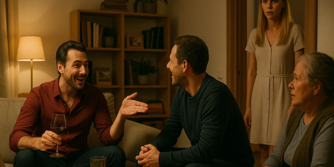 — Я её кину, и трёшка в центре станет нашей. Половина-то точно моя! — радовался муж