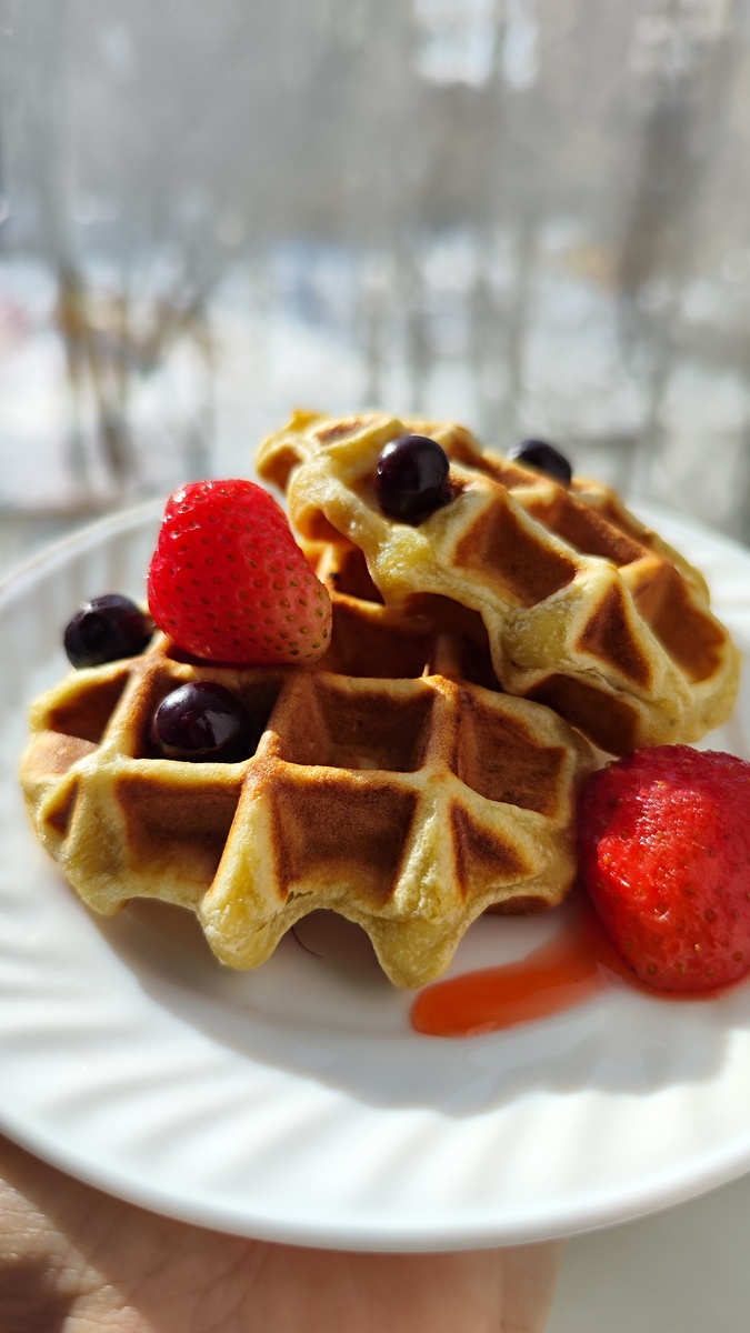 фото автора. вафли тоже))