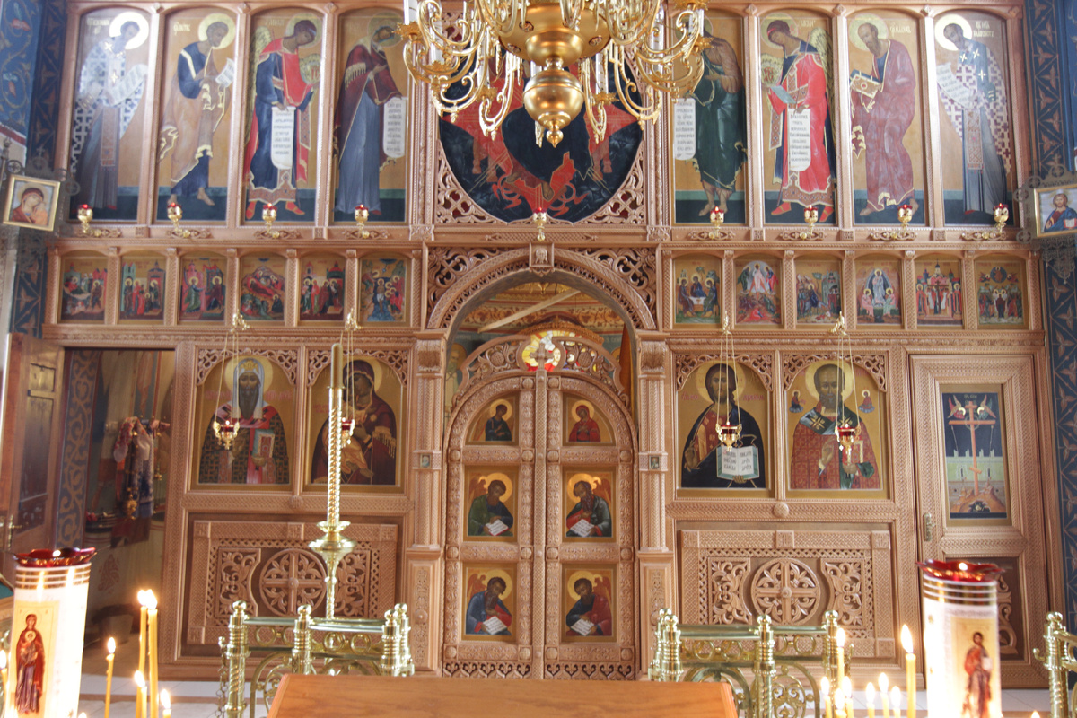 Иконостас храма. Источник: официальный сайт храма