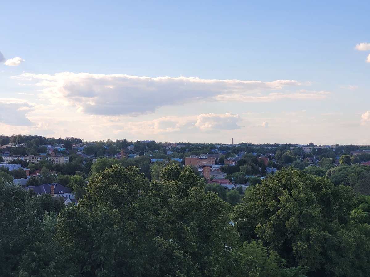 Фото автора, виды с балкона дворца музея 2022 год