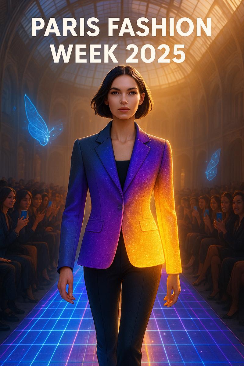 Сегодня, 25 августа 2025 года, на Неделе моды в Париже дебютировала коллекция, где искусственный интеллект стал главным дизайнером, а "умная" куртка, меняющая цвет, взорвала интернет. 