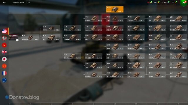    Доступные танки в WoT Blitz