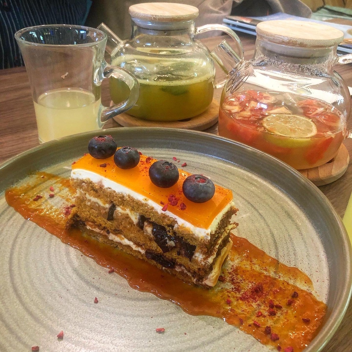 Десерты и вкусный чай