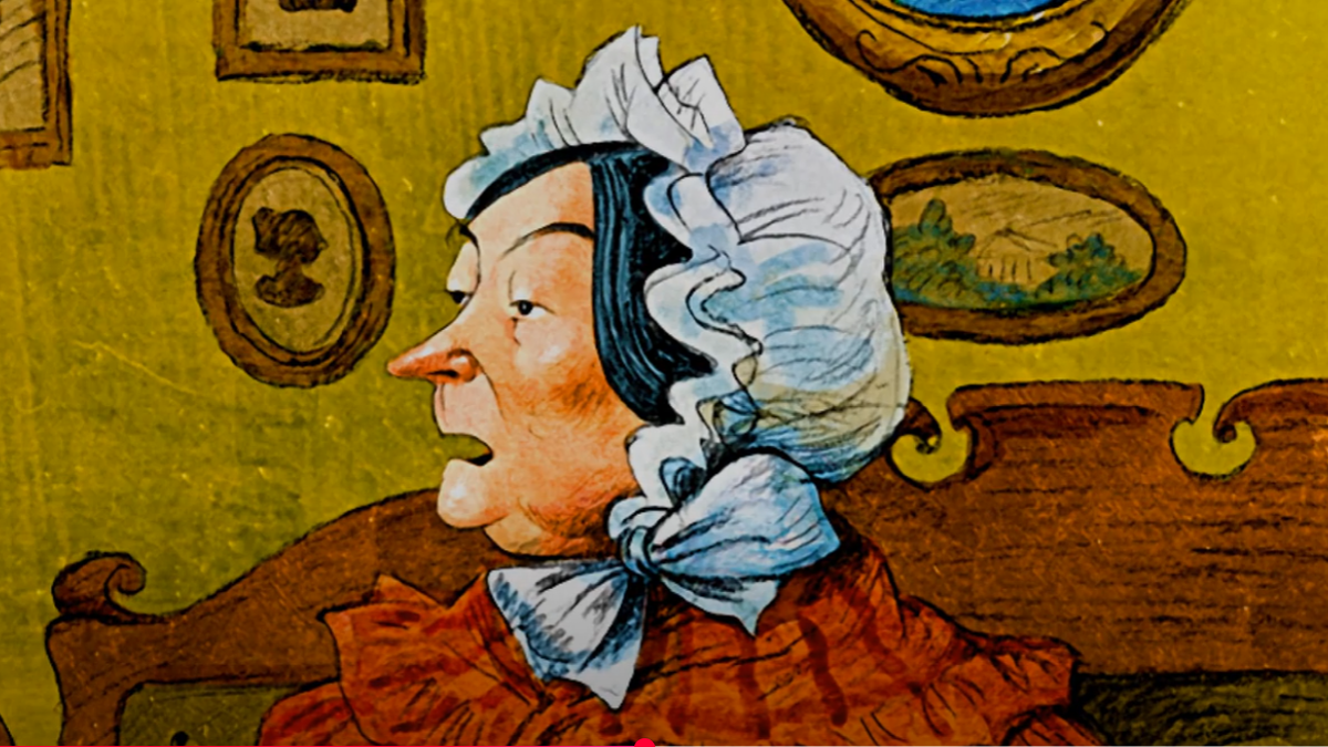 Своенравная и капризная барыня, приказавшая избавиться Герасиму от дорого друга. 