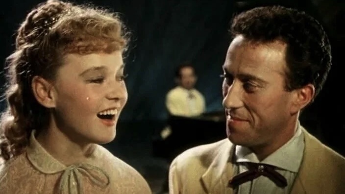 «Девушка с гитарой», к/с «Мосфильм», 1958, реж. А. Файнциммер