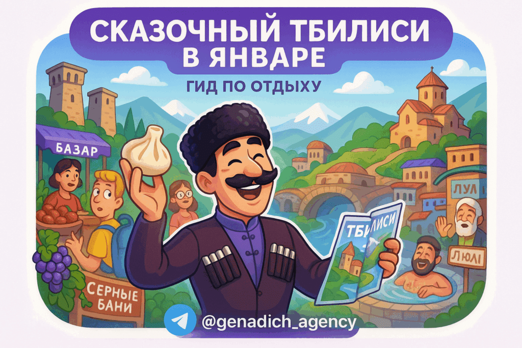    Сказочный Тбилиси в январе: гид по отдыху genadich