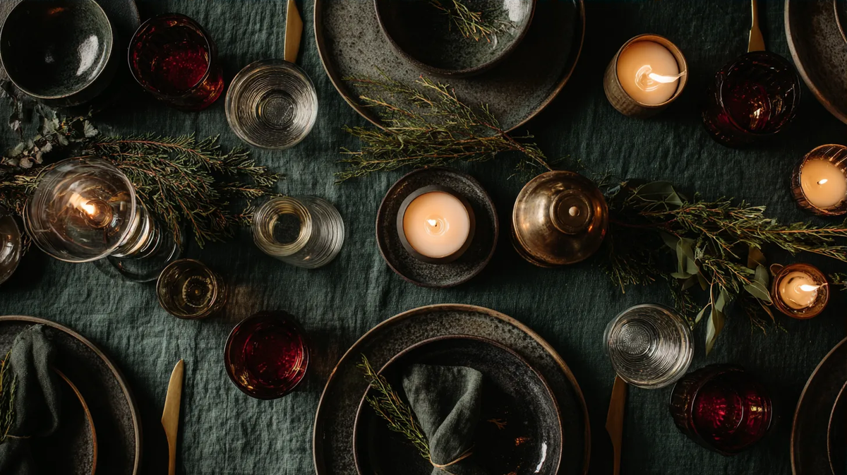 В каждом доме (где встречают Новый год) есть центр — не гостиная, не камин и даже не ёлка. Центр — это стол.