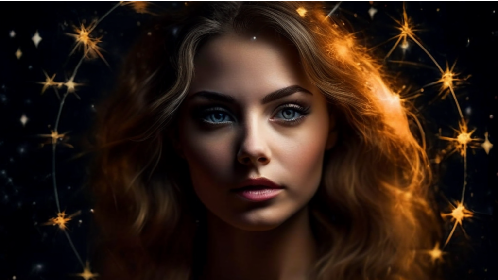 Астрология. Иллюстрация сгенерирована нейросетью