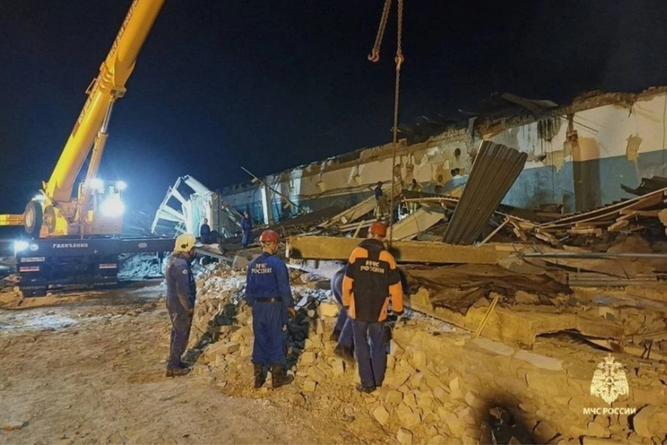    Малков: Число жертв ЧП на заводе в Рязанской области увеличилось до 28 человек. Фото: МЧС России по Рязанской области