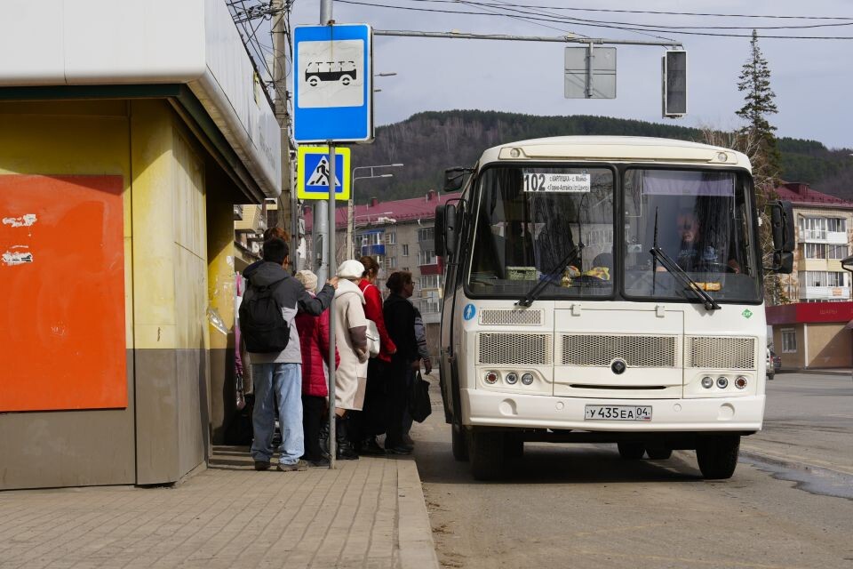    Общественный транспорт. Горно-Алтайск. Источник: Андрей Сороко/"Толк"