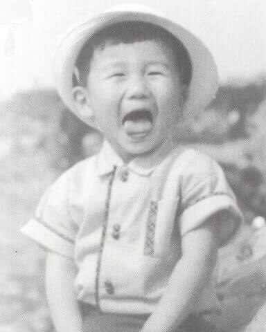 Хидэо Кодзима в детстве