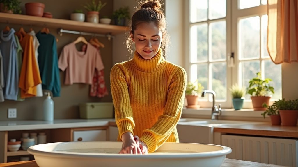    Что делать, если растянулся трикотаж? Узнайте, как вернуть форму свитеру и спасти любимую водолазку в рубчик. Полезные советы по уходу в статье! Veveya