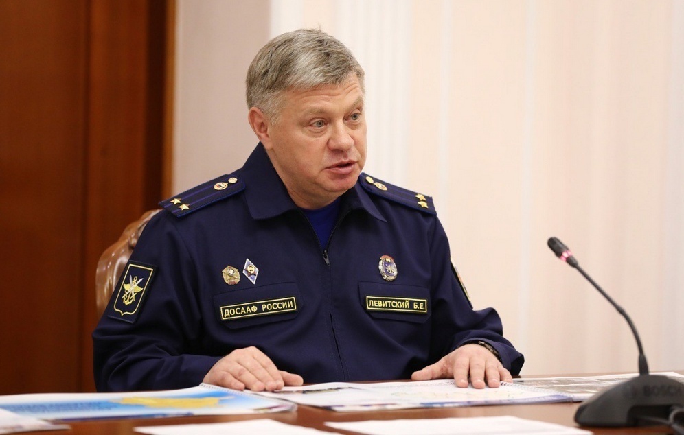    Глава регионального отделения ДОСААФ России Краснодарского края Борис Левитский  Пресс-служба администрации Краснодарского края/CC BY 4.0