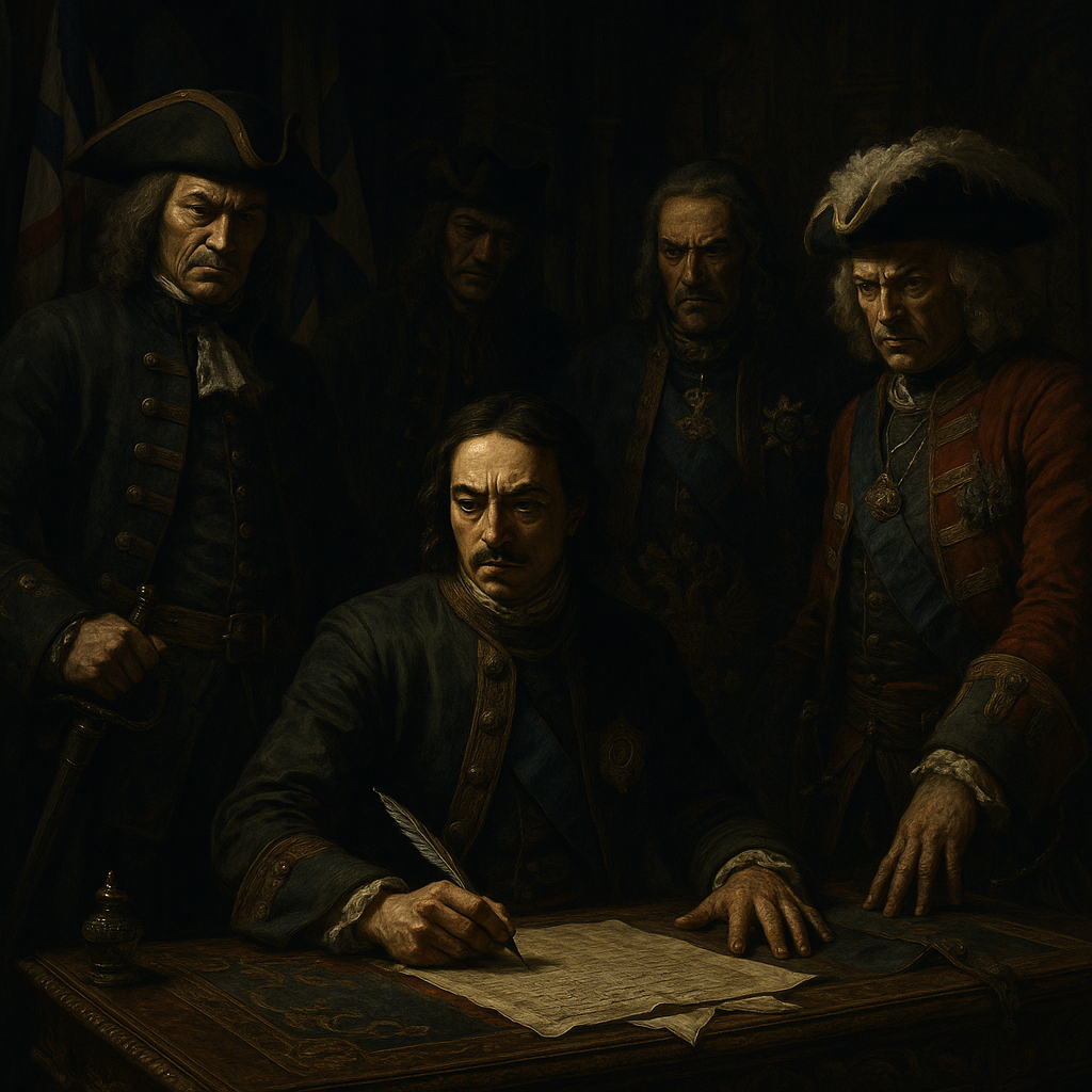 Иностранные генералы Петра I: вывод очевиден - это была интервенция