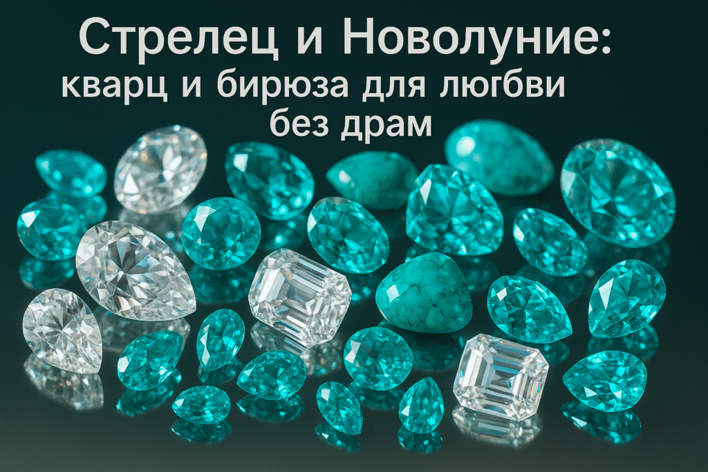    strelets_i_novolunie_kvarc_i_biryuza_dlya_lubvi_bez_dram Гороскоп Голосом