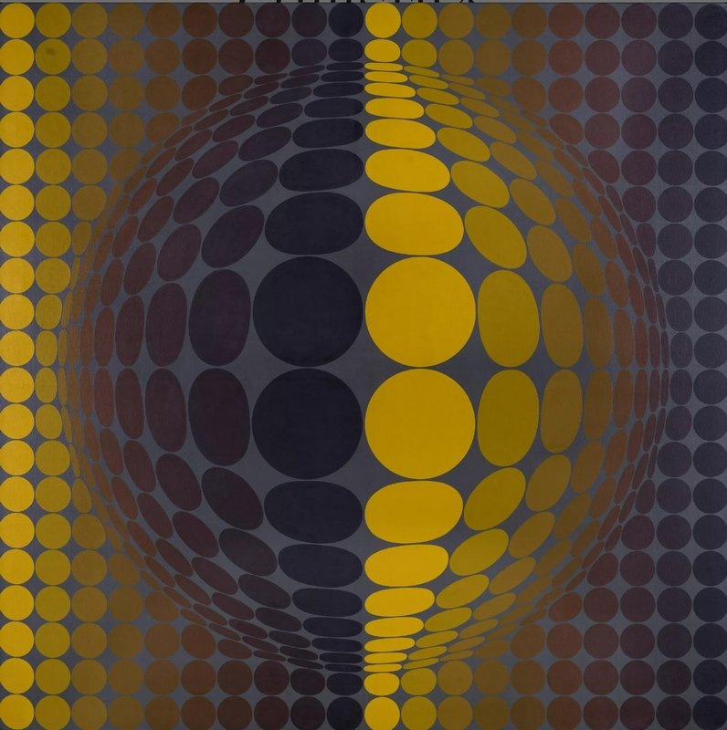 Рено. Виктор ВАЗАРЕЛИ Ре-На. 1974