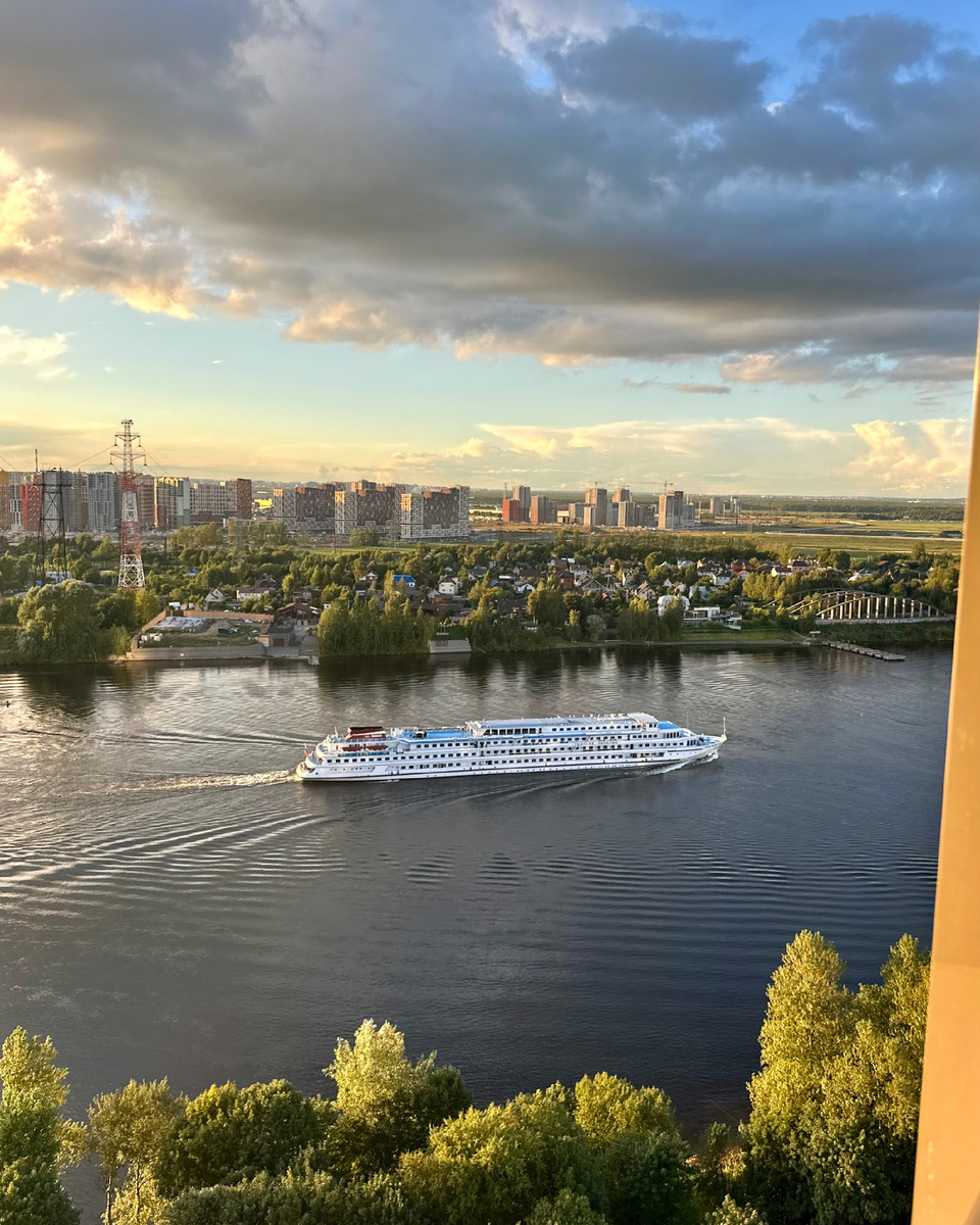 Вид из окна дочкиной квартиры