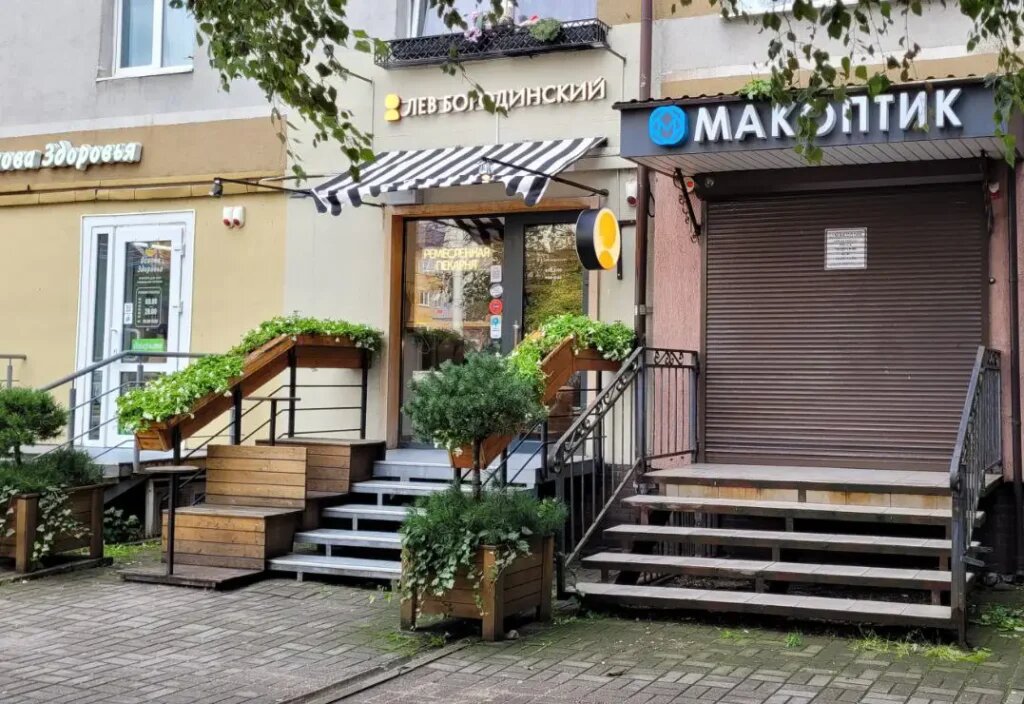   Маленькое кафе в Калининграде