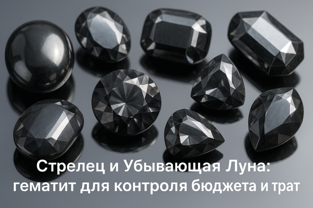    Стрелец_Убывающая_Луна_гематит_бюджет_траты Гороскоп Голосом