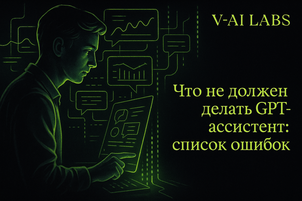    Ошибки, которых стоит избегать при использовании GPT-ассистента