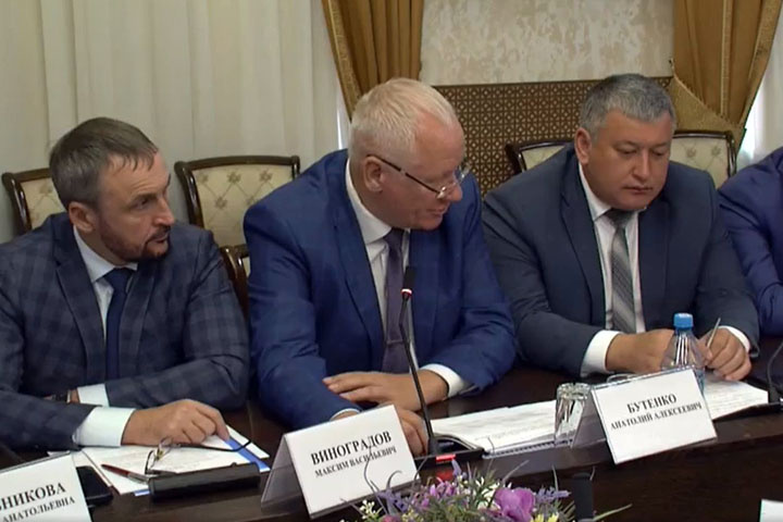 Стоп-кадр трансляции заседания правительства РХ
