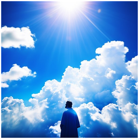 Сгенерировано ИИ- уход на Небеса.