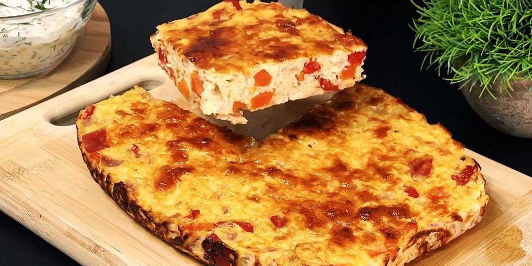 Лёгкая запеканка из цветной капусты с овощами - отличный вариант семейного ужина