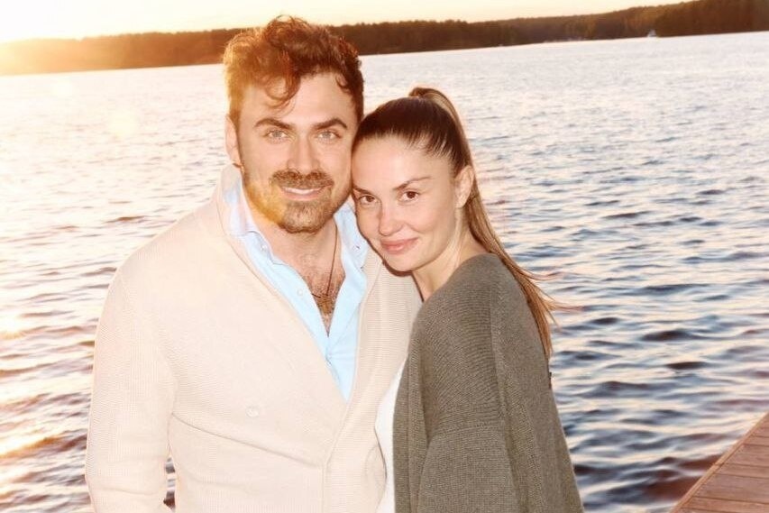 Петр Дранга и Агата Муцениеце. Фото: соцсети