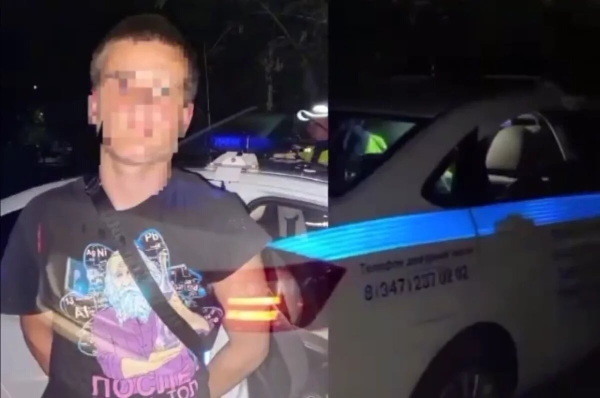    Четверо подростков в Уфе устроили погоню с ДПС на ВАЗе без номеров