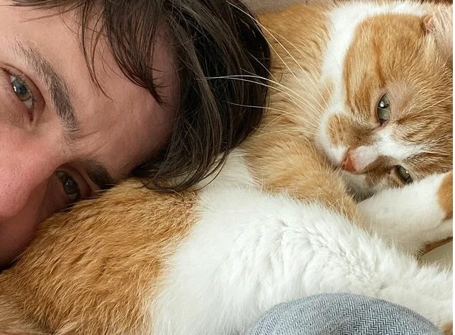 человек и кот