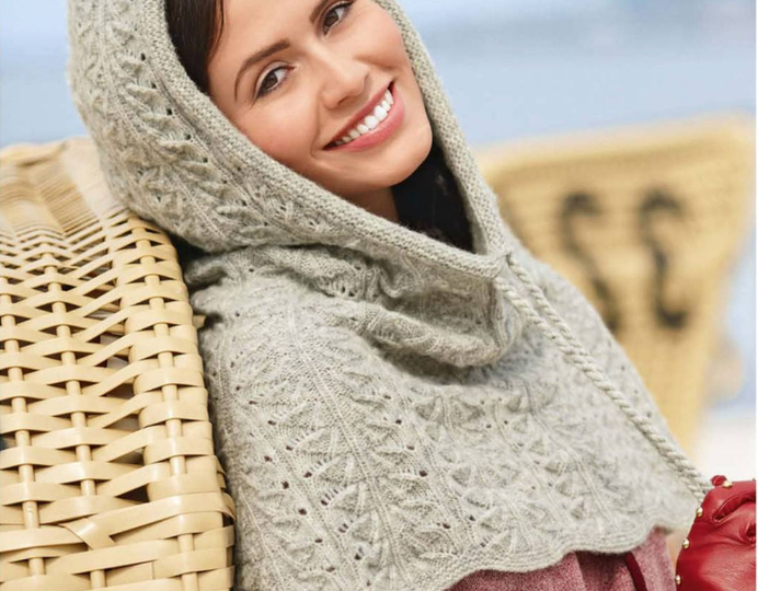 ПЛЕЧЕВЫЕ АКСЕССУАРЫ СПИЦАМИ С ОПИСАНИЕМ И СХЕМАМИ