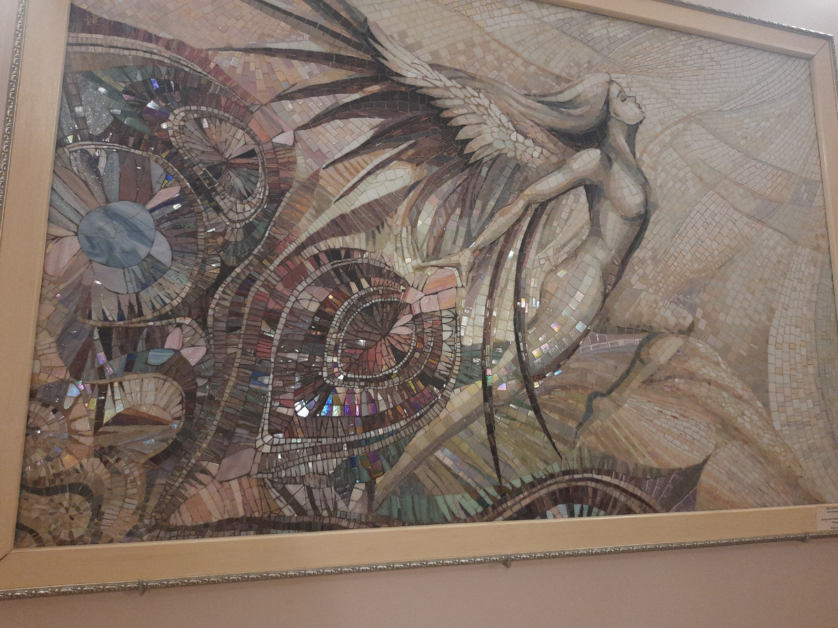 Картина из мозаики 