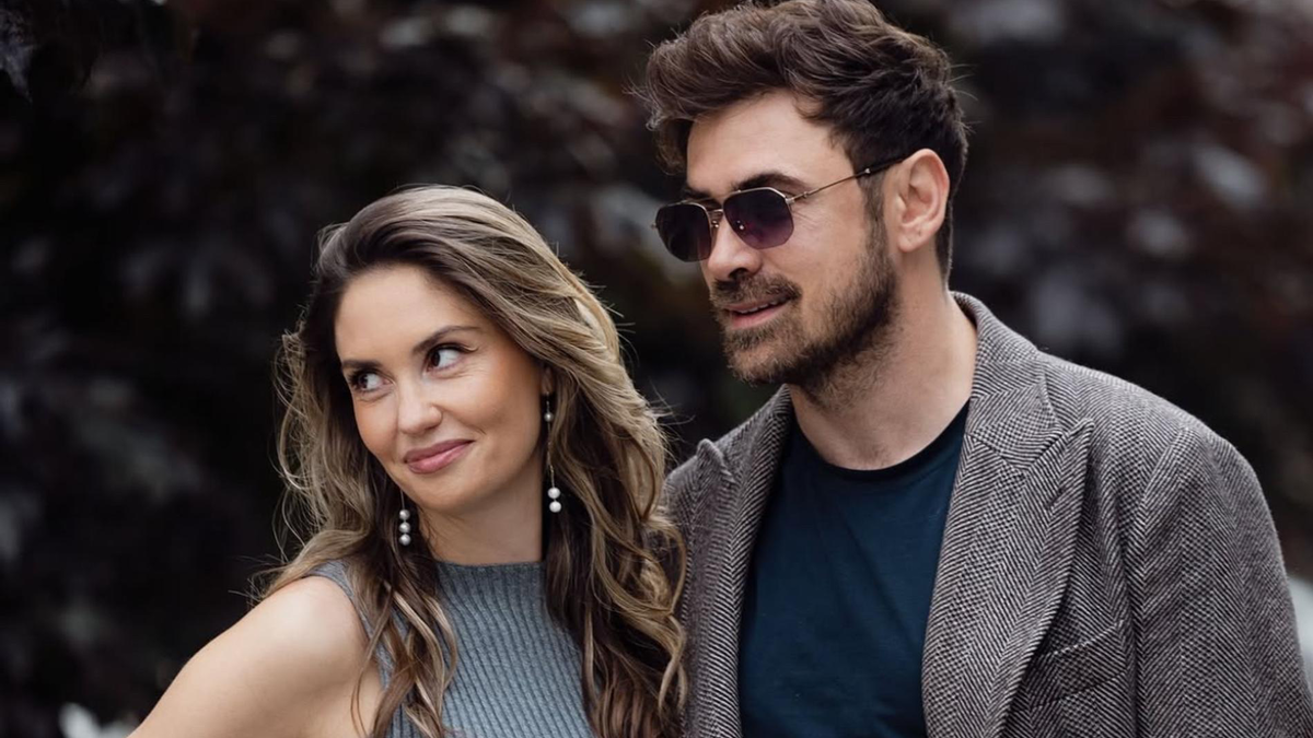    Агата Муцениеце и Пётр Дранга. Фото: Instagram (Запрещён в РФ) @agataagata