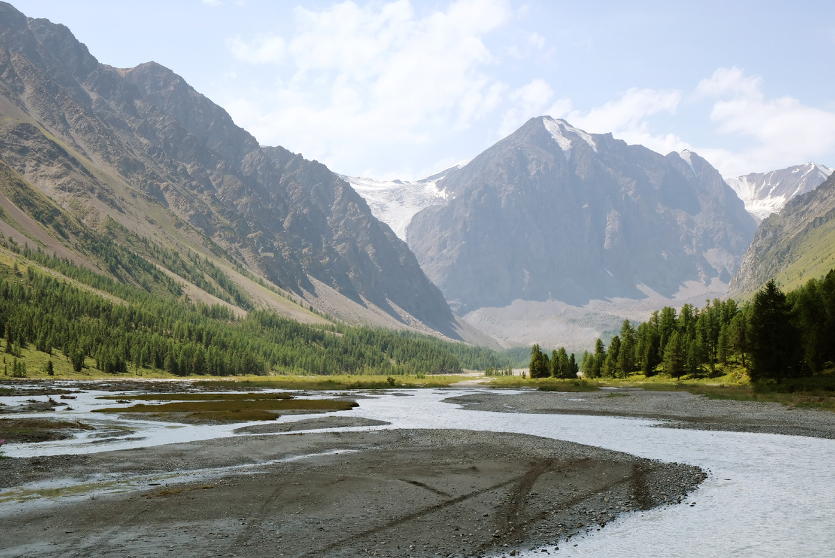 Долина ледников Актру