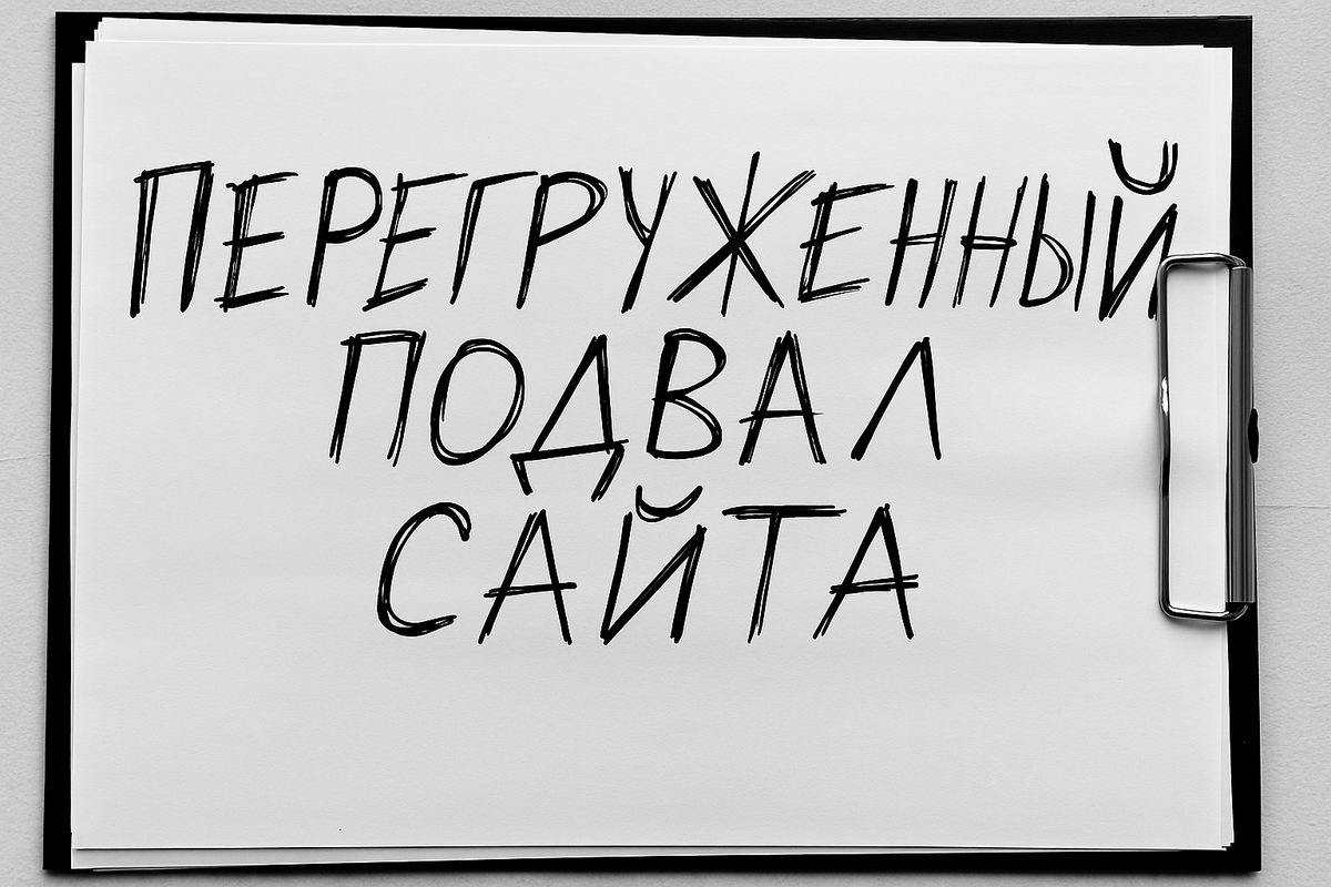 Перегруженный подвал сайта: UX исследование