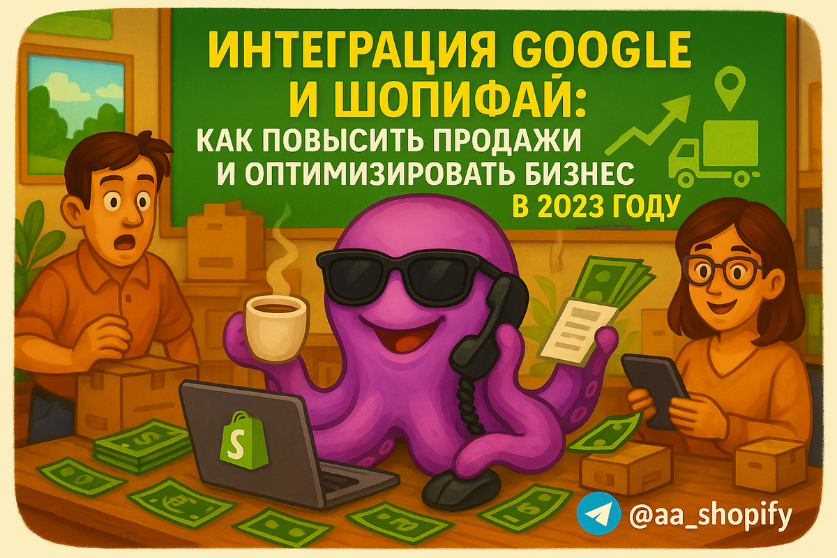    Интеграция Google и Шопифай: как повысить продажи и оптимизировать бизнес в 2023 году? aa_ecom
