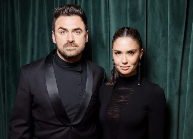    Петр Дранга и Агата Муцениеце. Фото: социальные сети