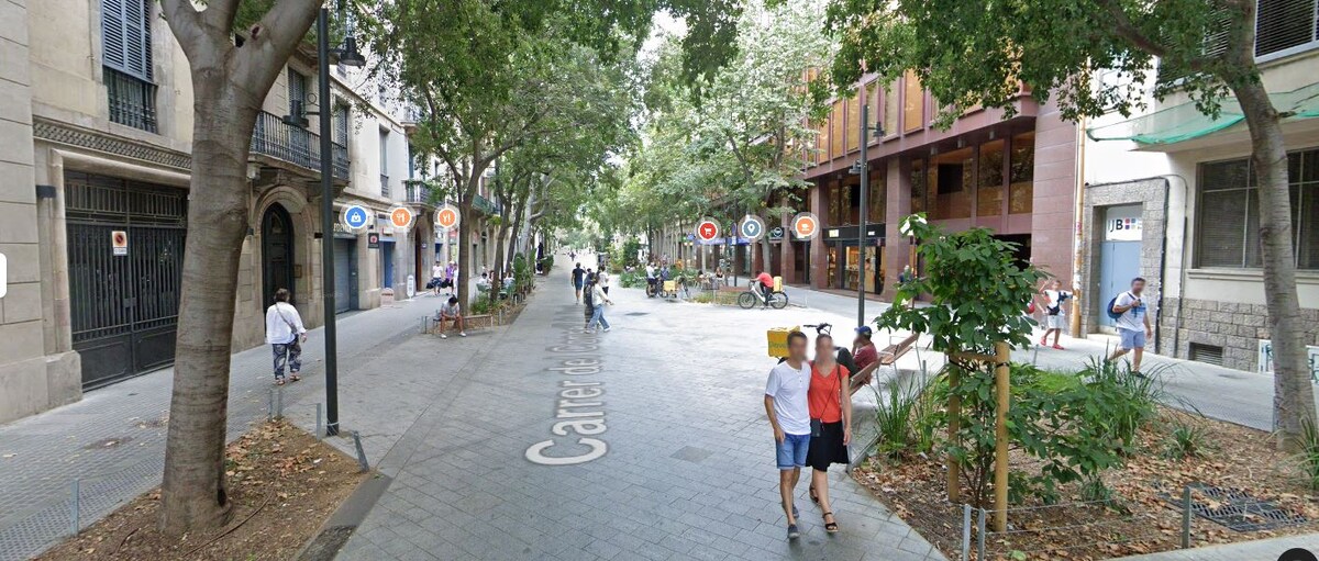 Преобразившаяся улочка