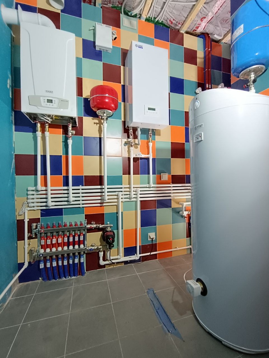 Отопление газовым котлом в частном доме