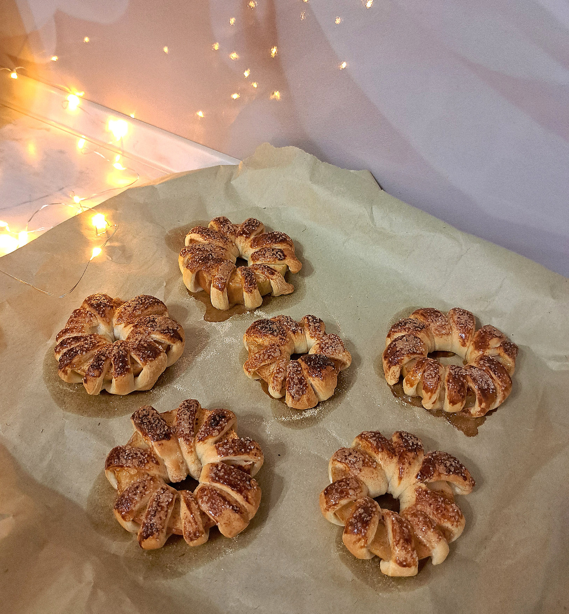 Яблочные колечки