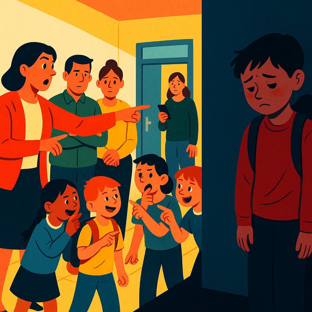 Я доверила ей секрет, а она рассказала его всему классу. Теперь моего сына травят