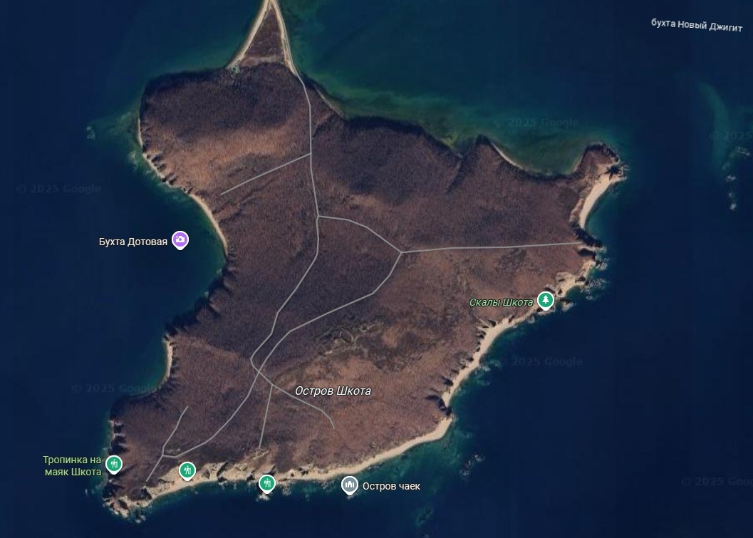 Остров укрупнённо