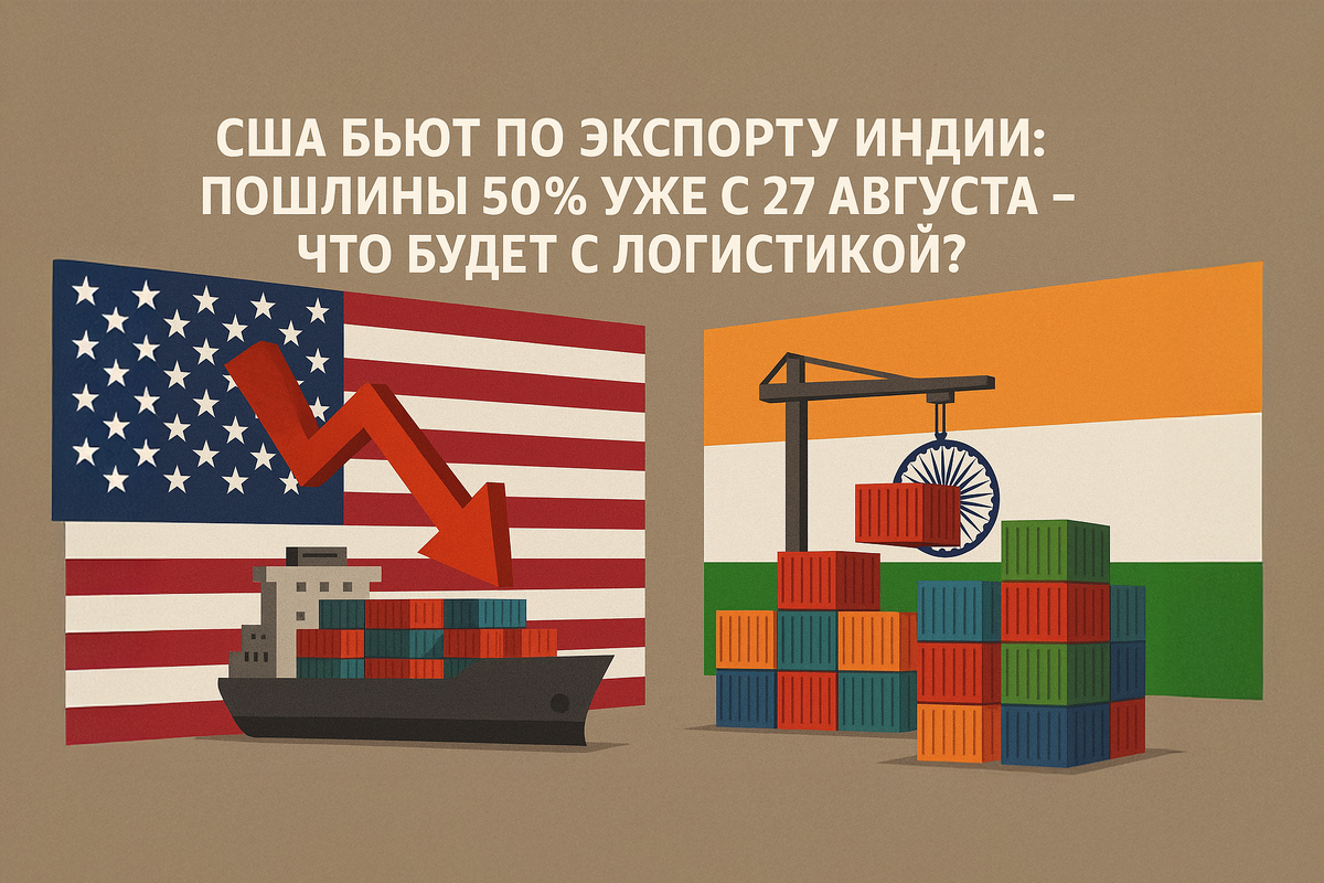 США вводят пошлины 50% на товары из Индии