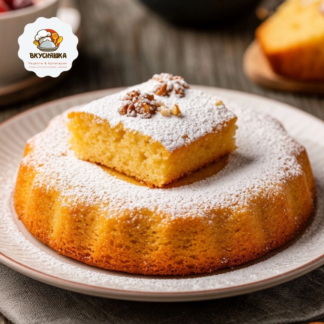 Классический рецепт манника на кефире с мукой